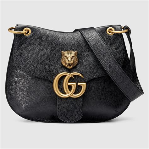 borse gucci chiara|Gucci leather shoulder bag.